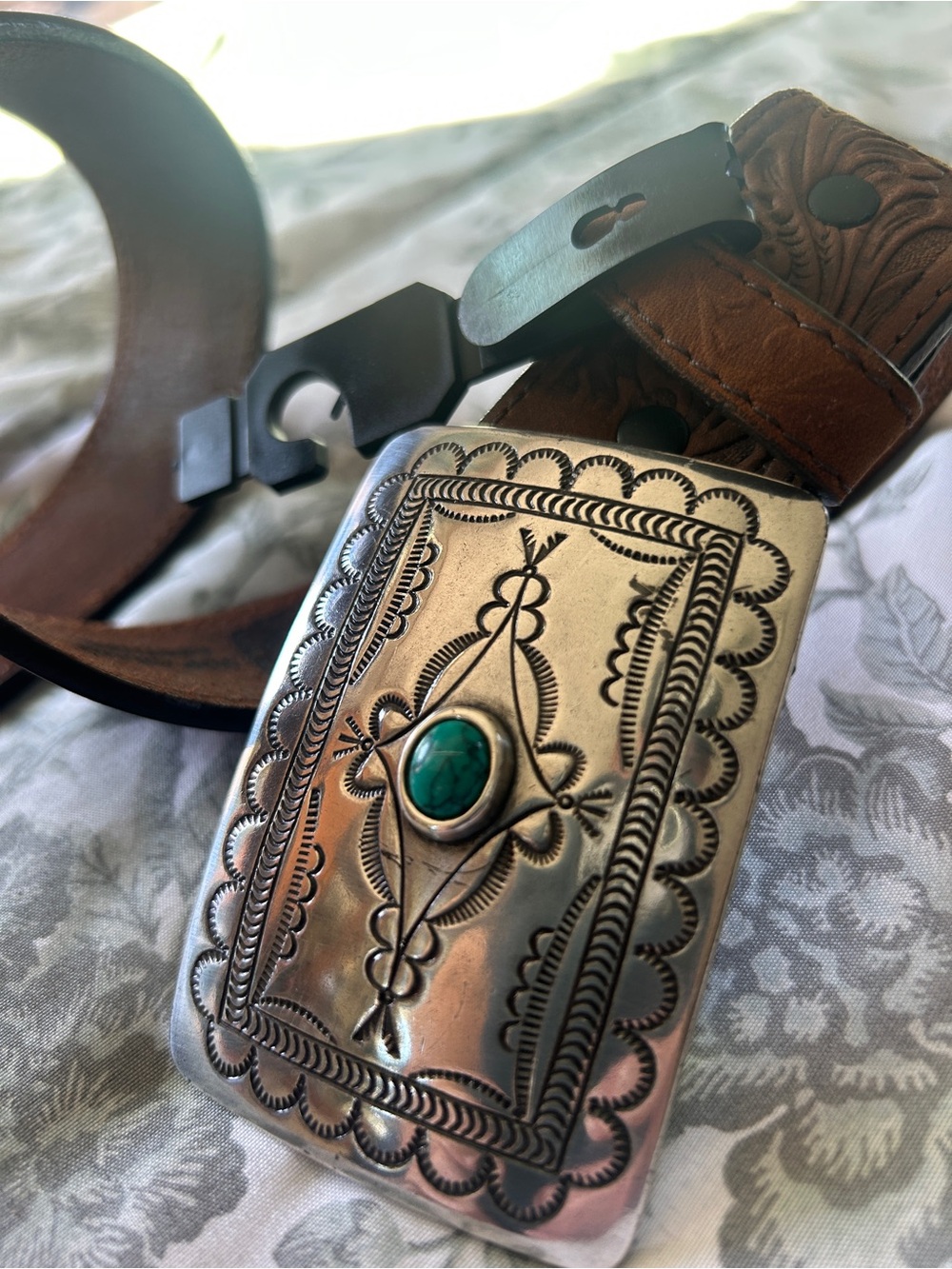 Tony Lama Woman’s Belt Clean and in great condition Navajo Spirt 34
